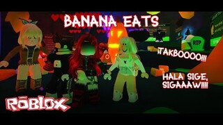 SIGAW TO THE MAX!!! | Roblox Banana Eats | Tagalog Game-play