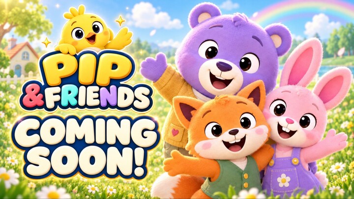Learning Cartoon for Kids 🐥 Meet Pip & Friends! Songs, Colors & Shapes