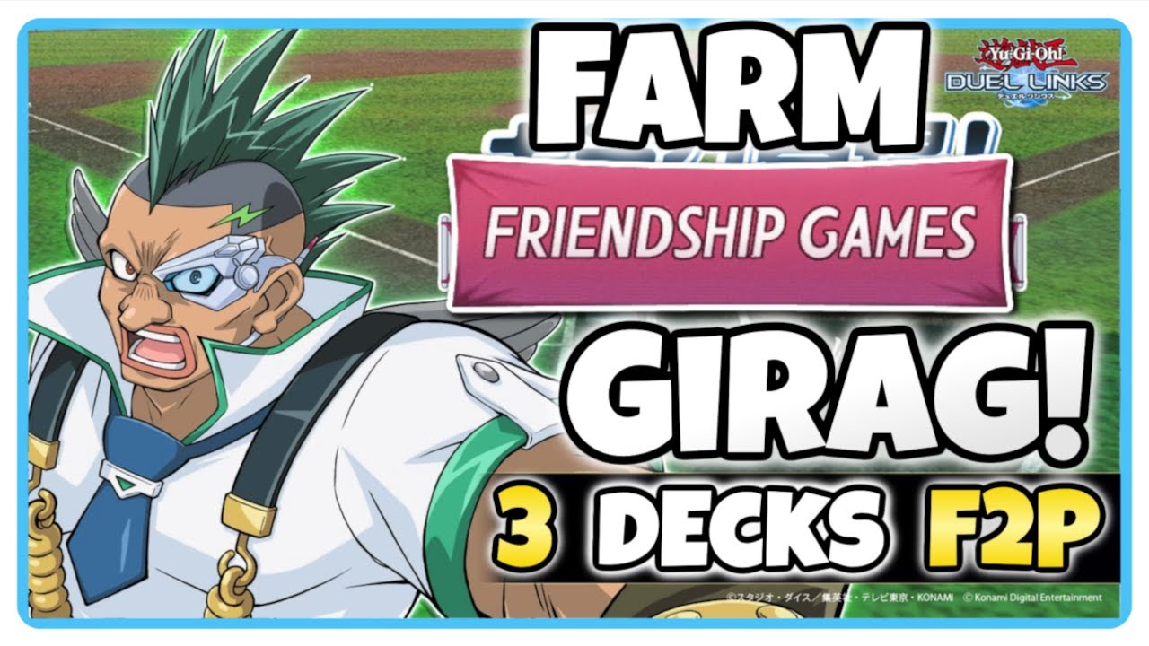 Como Farmear a Girag Fcilmente [3 Decks] | Yu-Gi-Oh! Duel Links - BiliBili