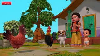 Cock and Doodle Doo Kids Song Rhymes For Children