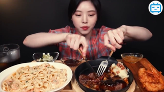 ăn cả thế giới với mukbang p93 #amthuc