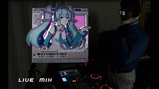 「Live」KIRA - Digital Girl ft Miku 「LesManga Remix」