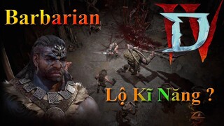 Lộ kỹ năng Barbarian | Diablo IV [Demo]