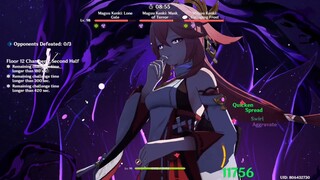 [Genshin Impact] 3.4 Spiral Abyss floor 12 9-stars | Yae Miko wasn't equipping the right weapon XD