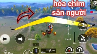 PUBG Mobile - Dùng Tàu Lượn Săn Người Cực Ngầu | Những Pha Clear Team Không Động Tác Thừa