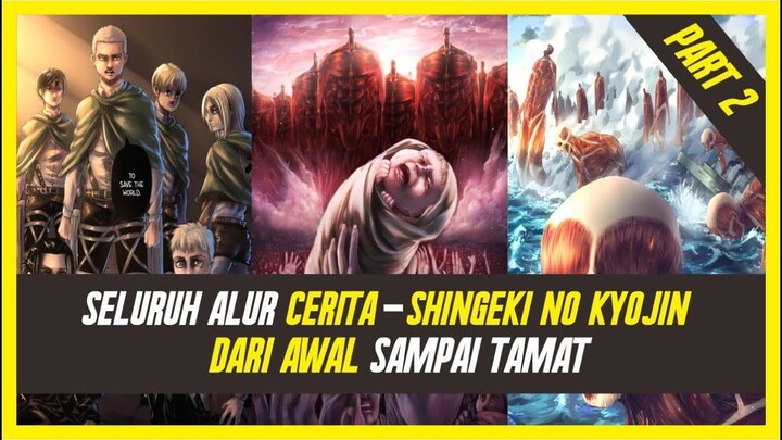 Seluruh Alur Cerita Attack On Titan / Shingeki No Kyojin Dari Awal - Sampai Tamat Part 2 (2/2)