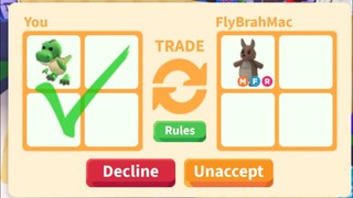 What People Trade for T-rex | +Giveaway | Roblox Adopt Me!
