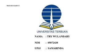 Tugas 3 - Algoritma dan Pemrograman (TryWulandary-050724383)