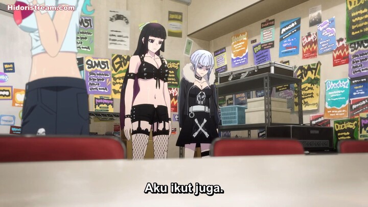 Eps_10 para ojousama yuri penyuka rock [Rock wa Lady no Tashinami deshite]