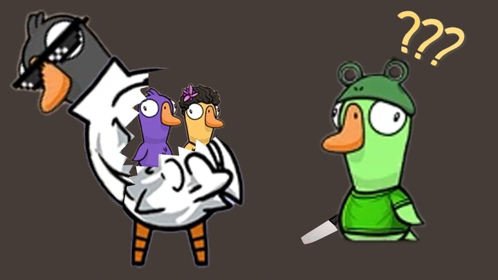 [Duck vs. Goose] Why is this pelican stuffed with filling?