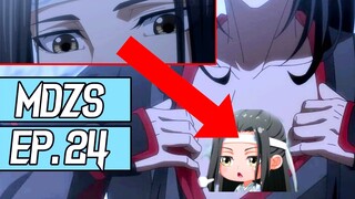 LAN ZHAN MY EYES ARE UP HERE! | MDZS Season 3 Ep. 24 Reaction!