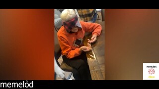 Ghẹo ngoại tí cho ngoại vui #funny