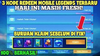 🔴NEW UPDATE! 3 KODE REDEEM ML KODE REDEEM MOBILE LEGENDS TERBARU HARI INI JUNI 2023