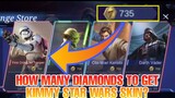 How Many DIAMONDS to get KIMMY "Jet Trooper" Star Wars Skin | MLBB
