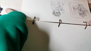 Is it a history of progress? But I finished drawing 14 notebooks