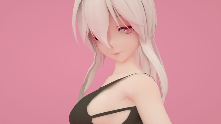 [Fabric Solution × OC Rendering] Mom, she teased me~