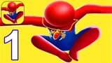 3D Fighting Games: Stick Super Hero - Gameplay Walkthrough Part 1 Tutorial (Android,iOS)