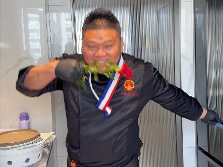 What’s it like cooking in a luxury apartment in Shanghai?