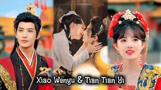 {Xiao Wenyu & Tian Tian Yi} " Katanya aku bintang bencana! Tidak aku adalah bintang keberuntungan "