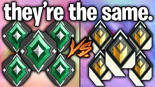 5 Ascendants VS 5 Radiants! - What's the Difference?