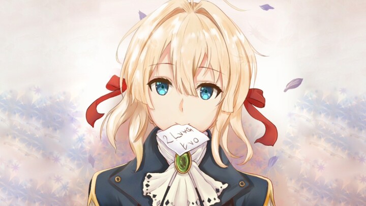 [Material sharing/1080p watermark-free raw meat material] Violet Evergarden is completely purified.