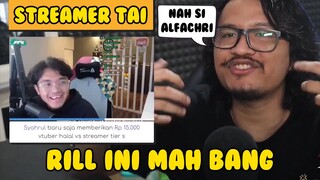 streamer itu cerminan dari penonton nya...