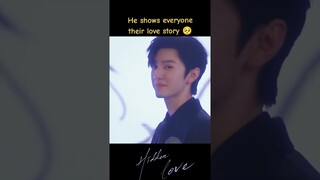 إنه يظهر للجميع قصة حبهم🥰🥰🥰 #HiddenLove #حب_خفي #zhaolusi #chenzheyuan #youku