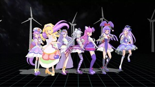 【MMDプリキュア】キュアフィナーレ・キュアコーラル・キュアアース・キュアセレーネ・キュアアムール・キュアマカロン・キュアマジカルでcrazy ∞ night