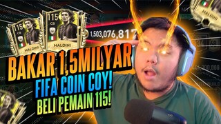 BELI MALDINI 115 DENGAN 1,5M FIFAPOINT! DAN EXCHANGE PEMAIN 114-115! - Fifa 22 Mobile