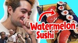 Watermelon Sushi PRANK on my Japanese Family - Disowned?