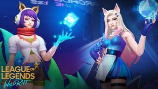 Ahri Skins Comparison | KDA All Out & Arcade Ahri | WILD RIFT