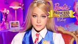Barbie Makeup แต่งหน้าเป็นบาร์บี้จากโรงเรียนบริหารเสน่ห์เจ้าหญิง! | Soundtiss