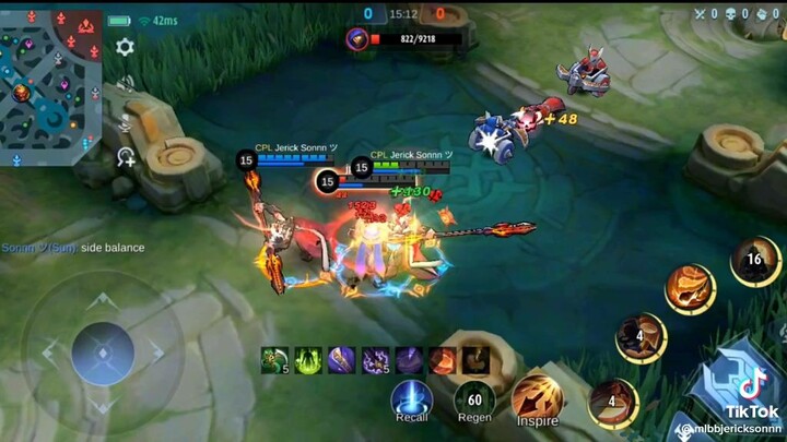 ito may ka 1v1 ako aldous main daw siya no spell na pero lugi parin siya ehh sos