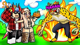 This Girl WANTED REVENGE On This Leopard Clan.. (ROBLOX BLOX FRUIT)