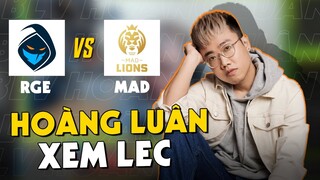 Lu Xem MAD vs RGE Ván 1 | BLV Hoàng Luân