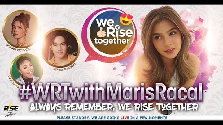 #WeRiseTogether LIVE with Maris Racal | Jeremiah, Gillian, DJ Jhai Ho #WRTWithMarisRacal