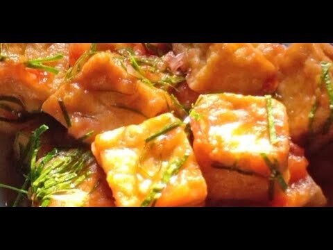 Chia sẻ món đậu hủ xào lá chanh thơm ngon đậm đà dể làm cho chị em