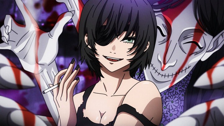 Anime Chainsaw man seorang laki ini bertarung dg raksasa iblis dan di cekik dia🔥😱( Lycris x AMV)#
