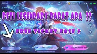 GACHA EVENT PSIONIC ORACLE SKIN LEGEND GUIN FASE 2 FREE TICKET, BUKA PETI LEGENDARY DAPAT SKIN APA ?