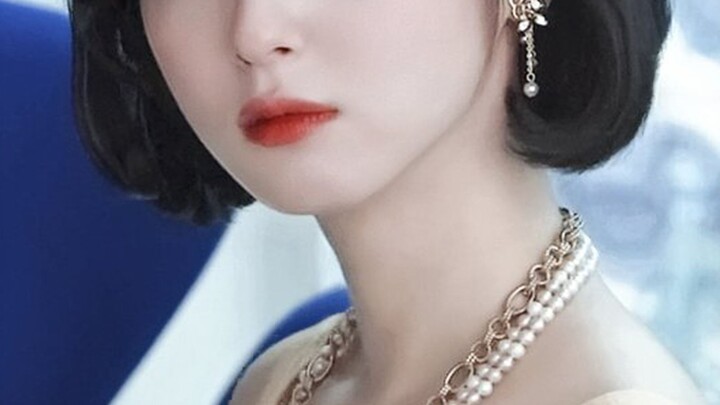 Appearing on screen for just seconds with zero lines, it's hard not to be stunned by her beauty the 