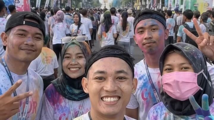 When Jogja Turns Into a Rainbow | AI Video Creation