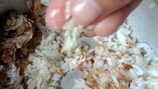 gutom na gutom Ka tas naubusan Ka ng kanin