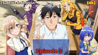 Eps 3 Saat makan aku tidak sengaja ter isekai [Around 40 Otoko no Isekai Tsuuhan Seikatsu] Sub indo