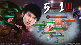 ด้วงป่า F1 กันบ้าน 5 - 1 ทำช็อค!!!