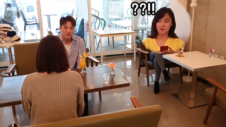 Korean variety show: A girl says she is an AV idol in a blind date
