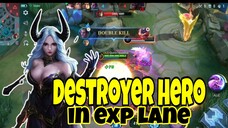 hero penghancur di exp lane