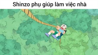Shinzo phụ giúp việc nhà