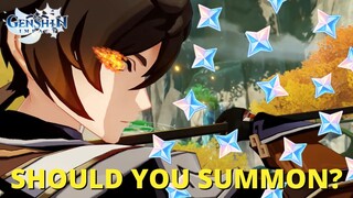 SHOULD YOU SUMMON FOR ZHONGLI? (Genshin Impact)