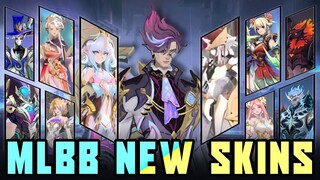 20+ NEW UPCOMING COSMETICS - NATAN, ANGELA, WANWAN NEW SKINS & MORE | Mobile Legends #whatsnext