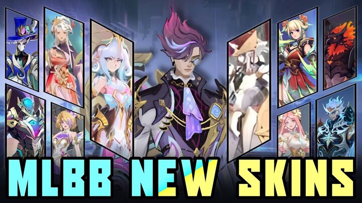 20+ NEW UPCOMING COSMETICS - NATAN, ANGELA, WANWAN NEW SKINS & MORE | Mobile Legends #whatsnext